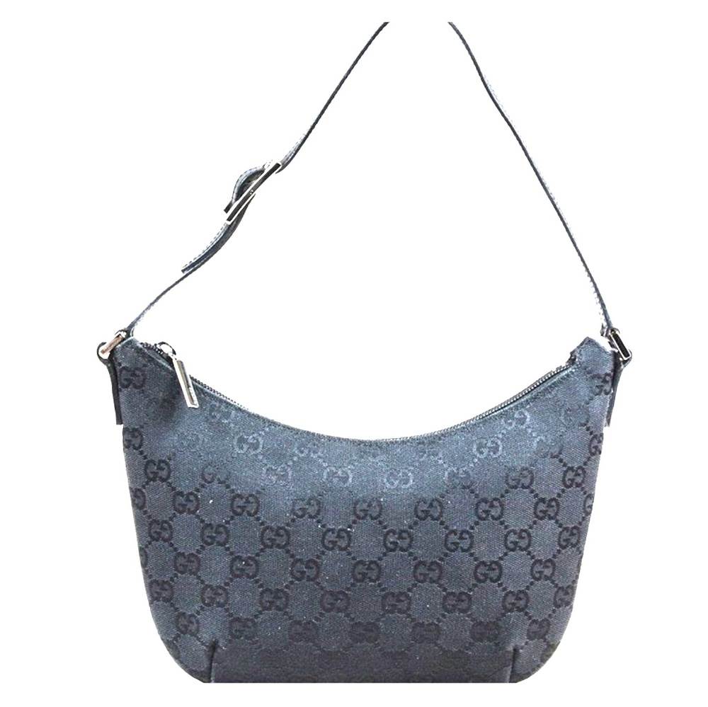 VINTAGE Gucci "GG" Monogram Slim Pochette Bag